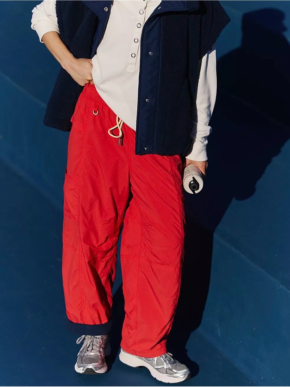 Free People Movement In The Wild Fleece-Lined Hike Pants Sz Small $148